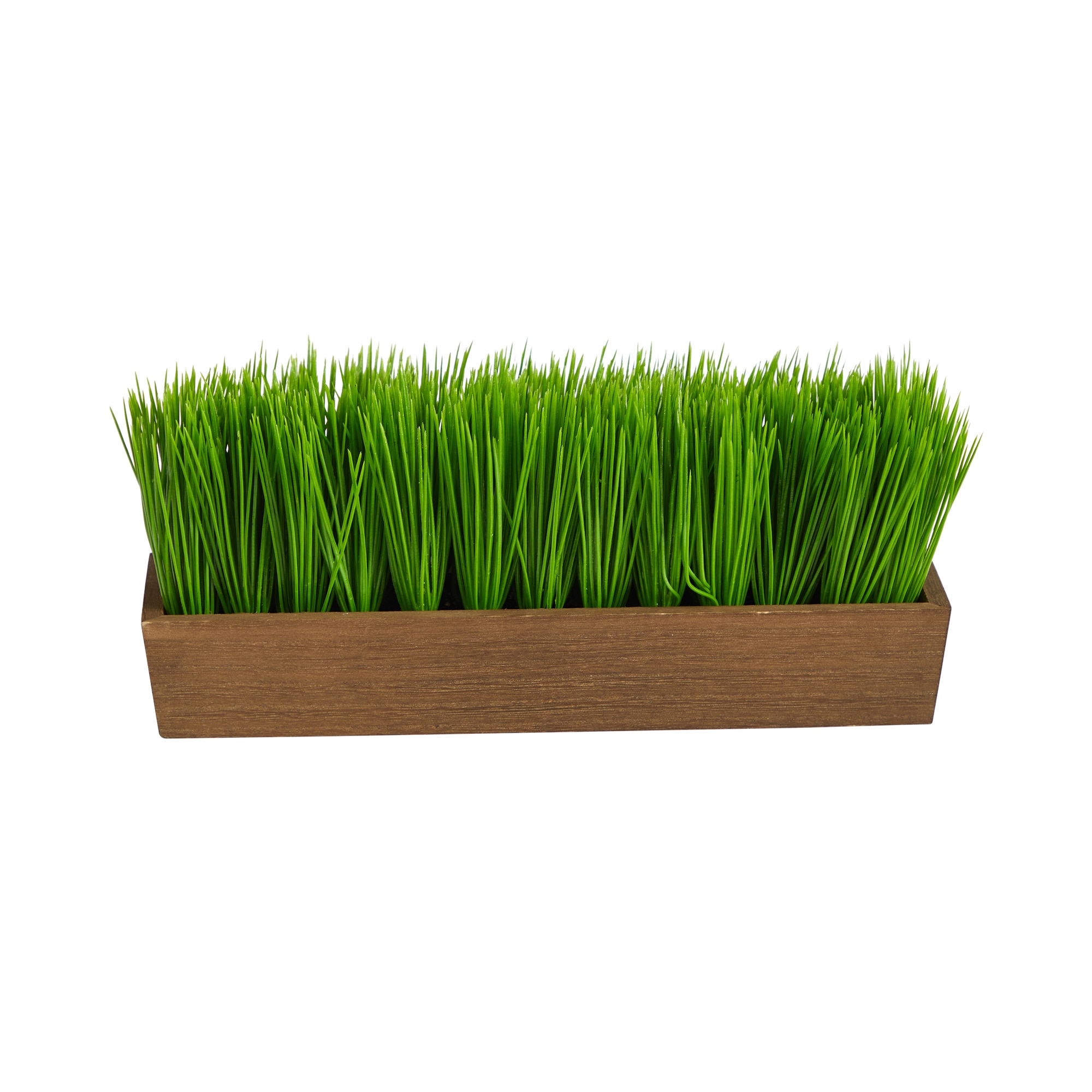12 Inch Artificial Grass Plant Decorative Planter Faux Greenery Office Decor