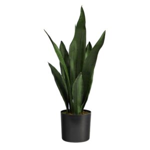 22 Inch Sansevieria Artificial Snake Plant With Nursery Planter Faux Greenery