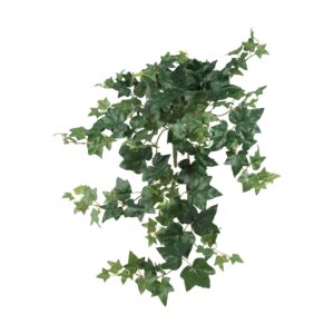 32 Inch Puff Ivy Artificial Plant Set Of 3 Green Hanging Faux Vines Decor