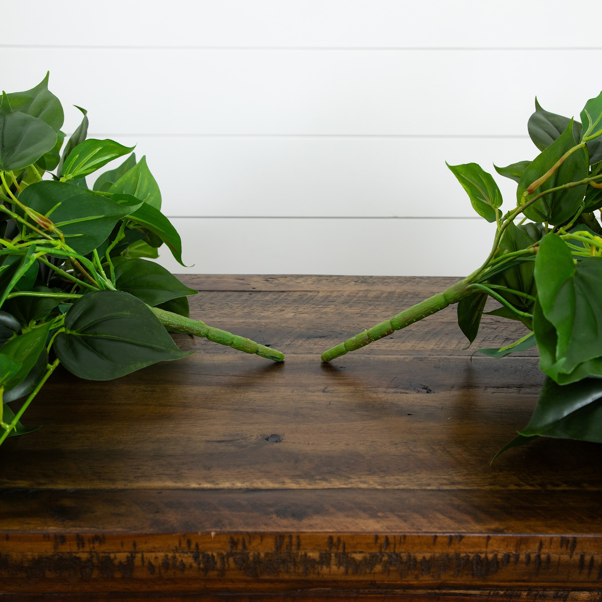 32 Inch Philo Hanging Bush Plant Set of 2 UV Coated Indoor Outdoor Decor - Image 5