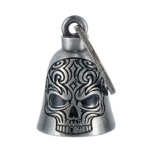 Motorcycle Bell Dream Apparel Born To Ride Skull Zinc Alloy Good Luck Charm
