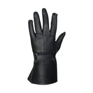 Full Finger Deer Skin Motorcycle Gloves