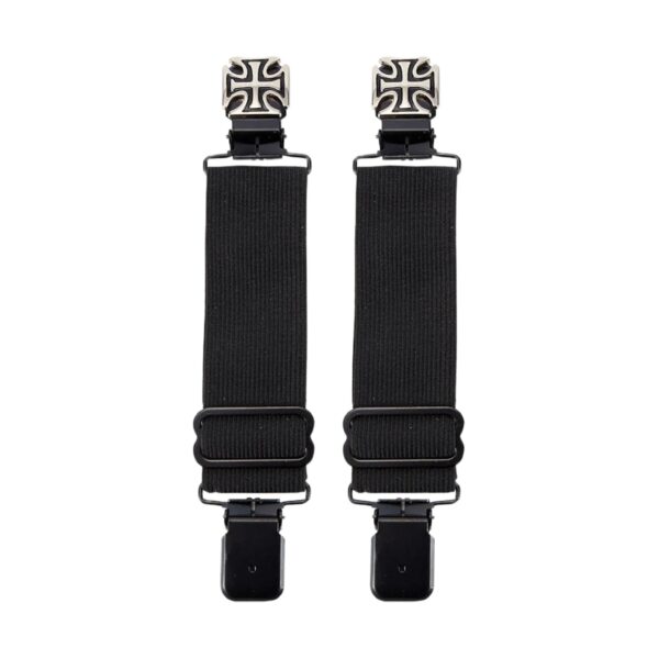 Iron Cross Alligator Boot Clips