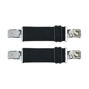 IronCross Alligator Silver Boot Clips