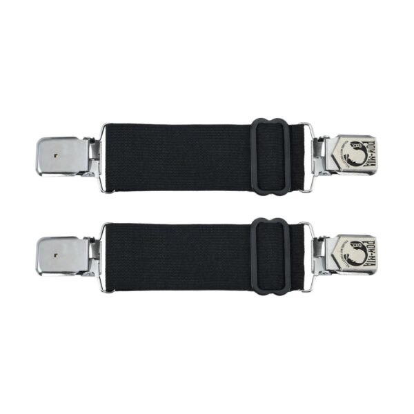 IronCross Alligator Silver Boot Clips