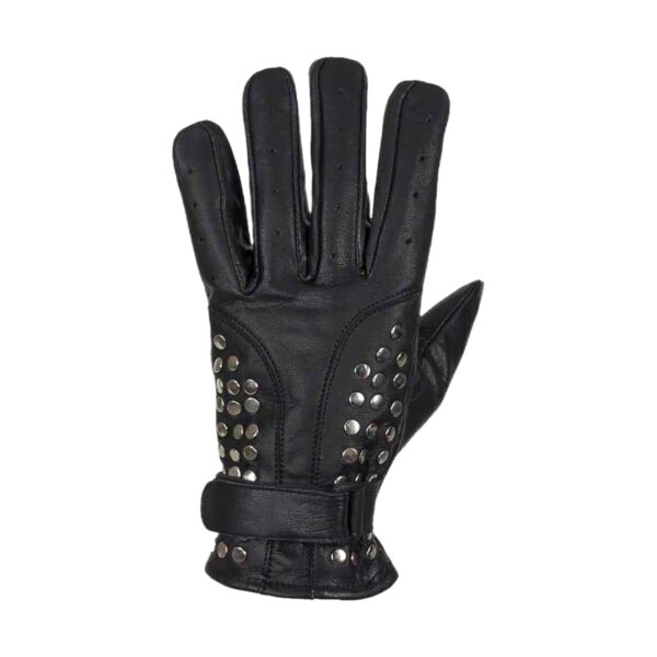 Men's Studded Full Finger Gloves