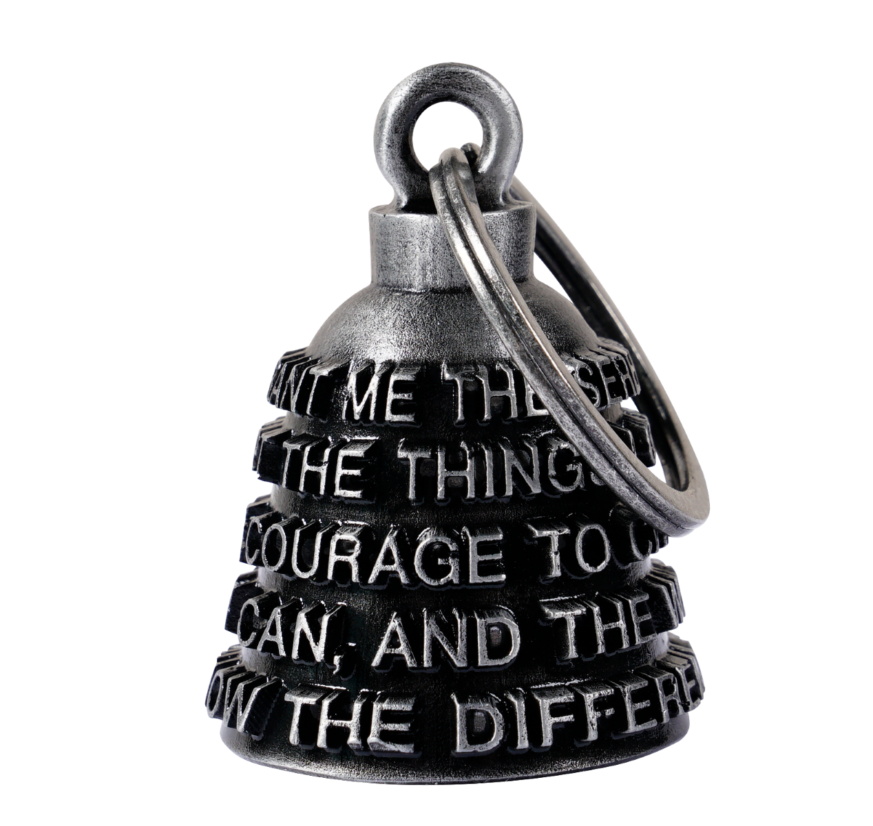 Motorcycle Serenity Prayer Bell Dream Apparel Lightweight Magnesium Alloy