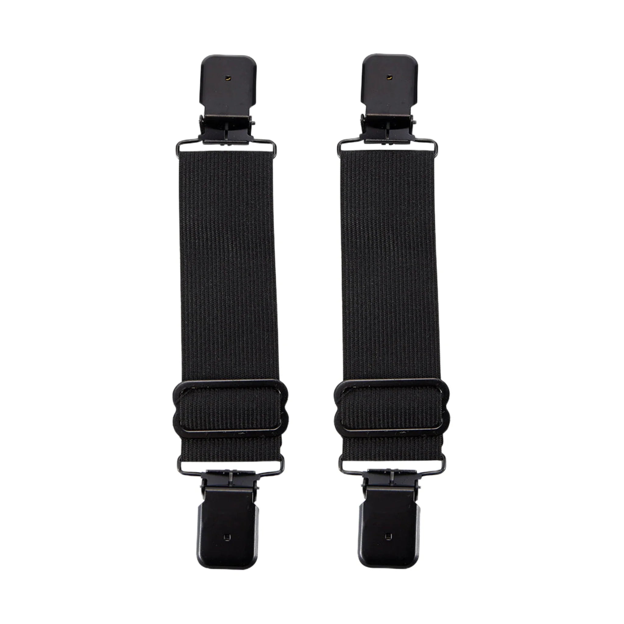 Plain Black Alligator Boot Clips