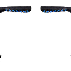 Motorcycle Brake Clutch Lever Covers Dream Apparel Black Blue Skull Fringe