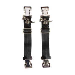 Rose Alligator Boot Clips