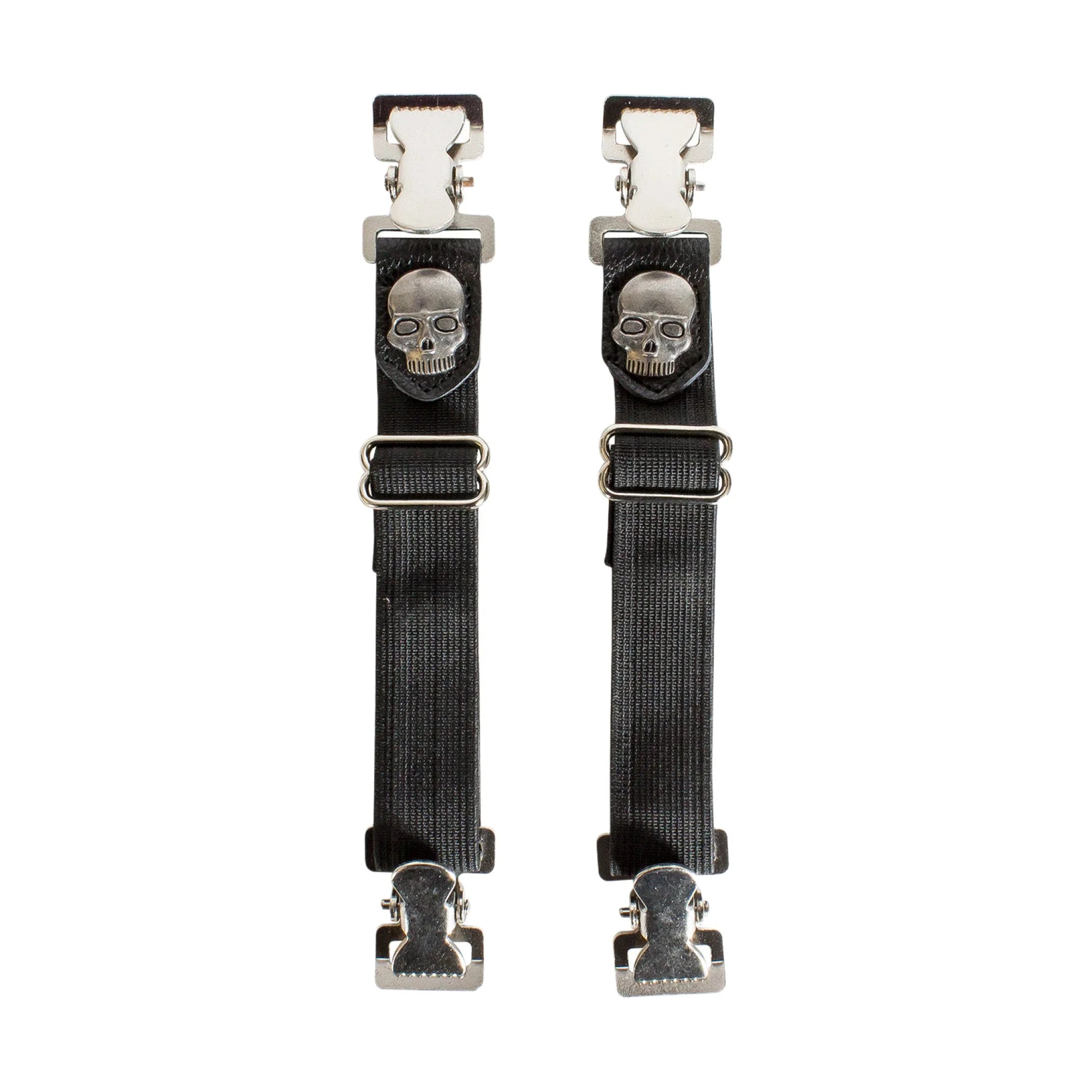 Skeleton Alligator Boot Clips
