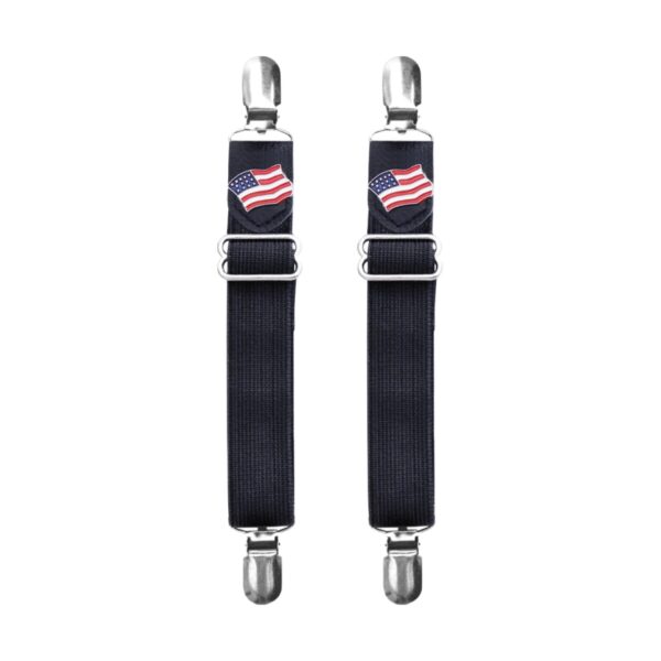 USA Flag Pants Boot Clips