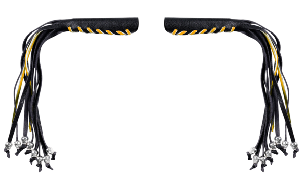 Motorcycle Brake Clutch Lever Covers Dream Apparel Heavy Duty Black Yellow Skull