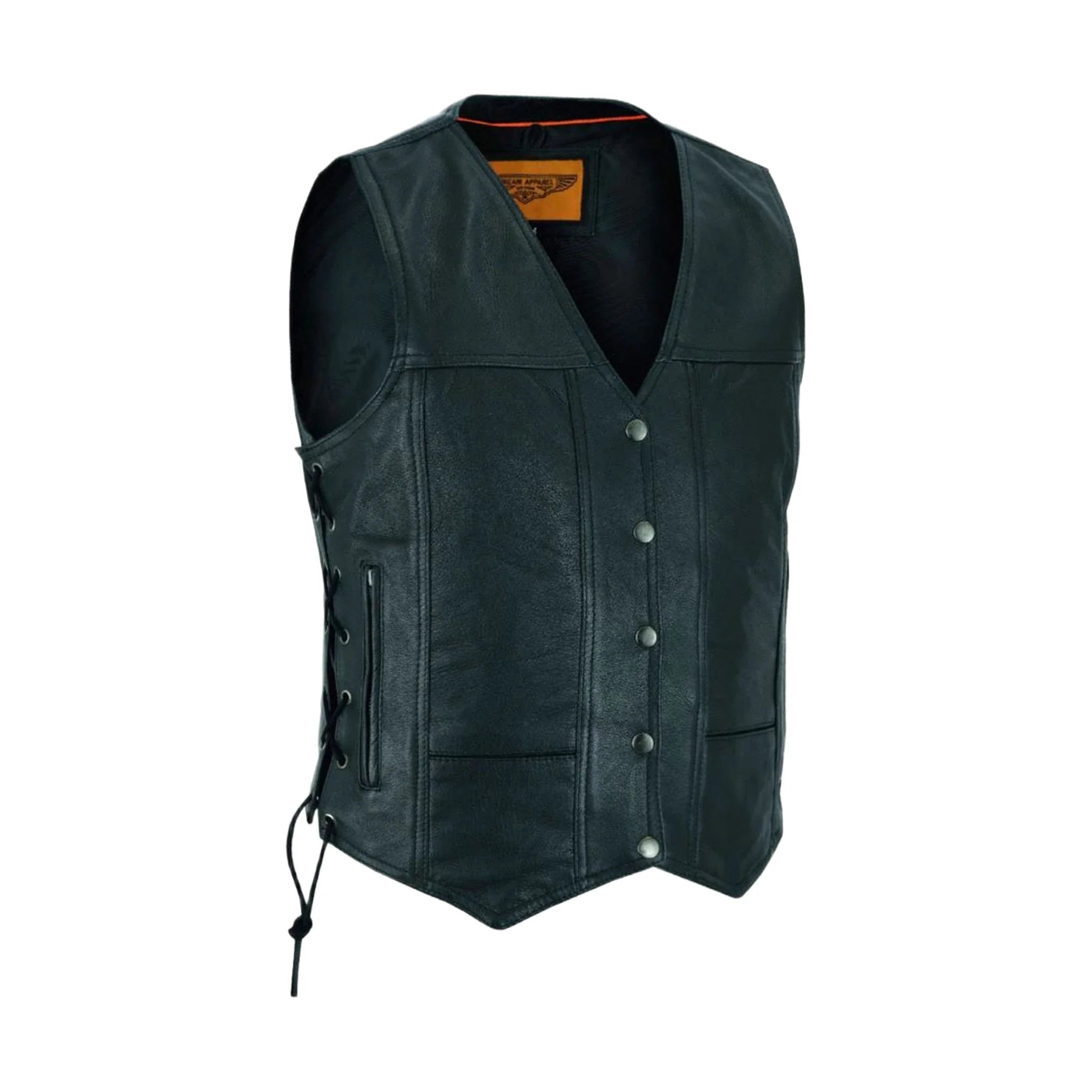 Womens Motorcycle Vest With 7 Pockets