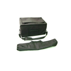 Deluxe Padded Bongo and Stand Gig Bag Carrying Case Combo - 7" & 8" Bongos