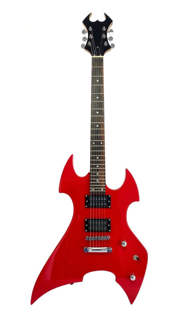 Electric 6 String Guitar Solid Wood Body Bolt-On Neck Right Handed Deep Red