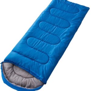 SLEEPING BAG MUMMY Type 8' Foot 20+ Degrees F NAVY BLUE - Carrying Bag