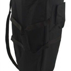 Deluxe Thick Padded 13.5 Inch Conga Gig Bag Zension Black Heavy Duty Nylon