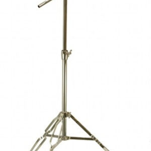 CYMBAL BOOM STAND 5' feet DOUBLE BRACED Chrome Percussion Dums Tripod NEW