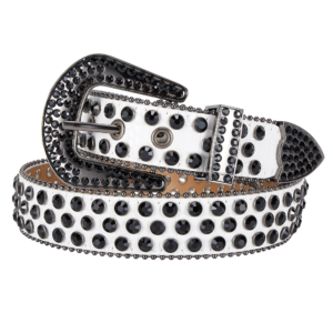 Western Rhinestone Belt Dream Apparel Premium Bling Crystal Faux Leather