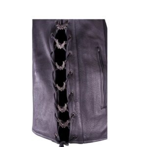 Lace Up Soaring Eagle Charm for Vest Jacket Boots