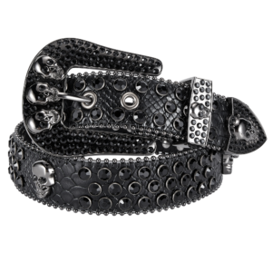 Western Rhinestone Crystal Belt Dream Apparel Bling Faux Leather 30-42 Inch