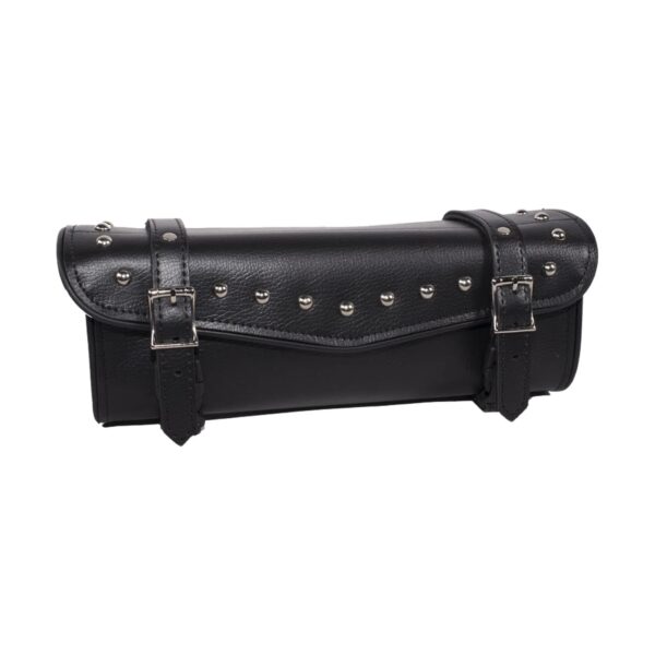 10 Inch Motorcycle Toolbag With Studs