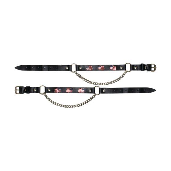 American Flag Boot Chains