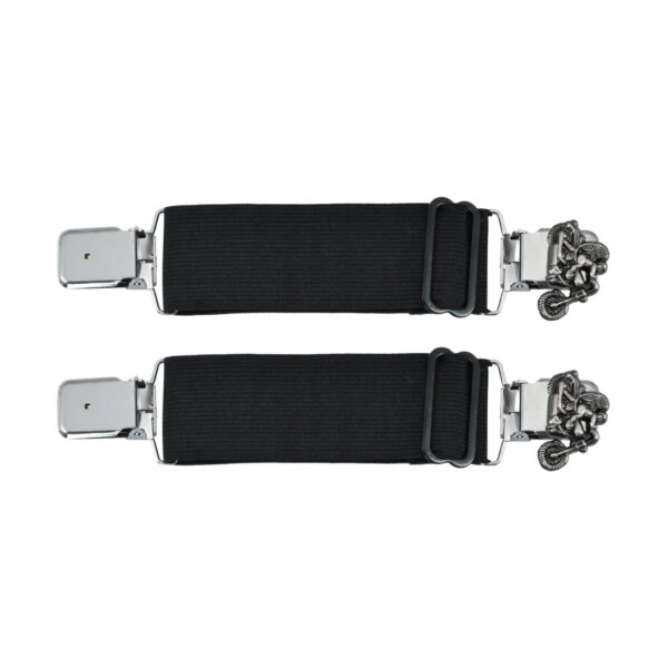 Angel with Biker Silver Boot Clip