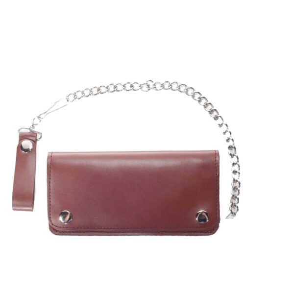 Biker Bi Fold Motorcycle Chain Wallet