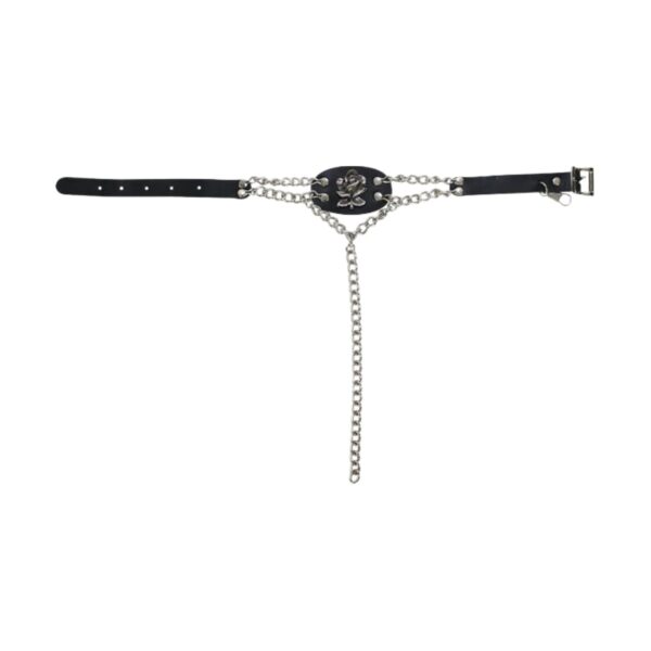 Chrome Rose Boot Chain