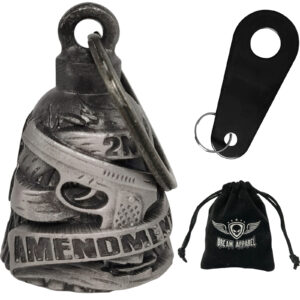 Motorcycle Bell Dream Apparel 2nd Amendment Magnesium Alloy 3D Good Luck