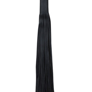 Handlebar Covers Dream Apparel Black Naked Cowhide Leather 22.5 Inch Fringe