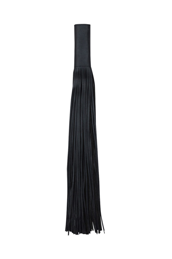 Handlebar Covers Dream Apparel Black Naked Cowhide Leather 22.5 Inch Fringe