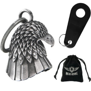 Motorcycle Bell Dream Apparel Eagle Head Metal Bike Accessory