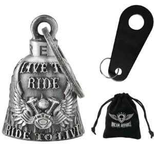 Motorcycle Bell Dream Apparel Eagle Wings V-Twin Engine Good Luck 3D
