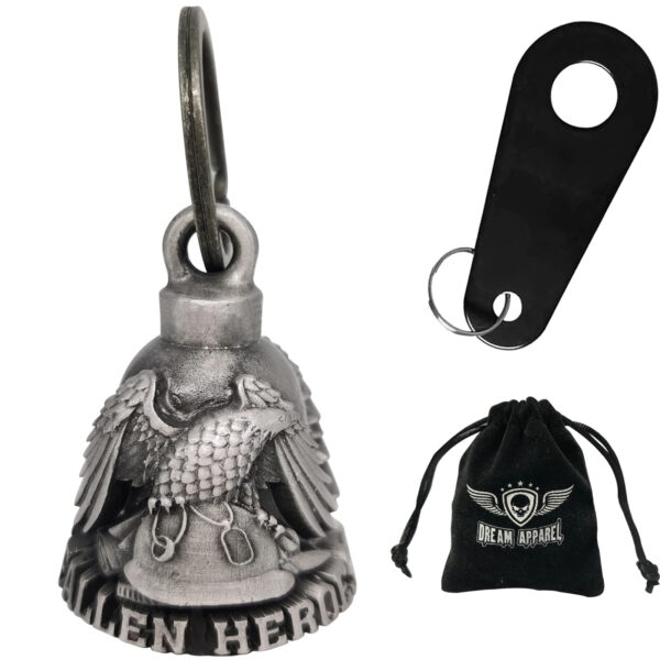 Motorcycle Bell Dream Apparel Fallen Hero Eagle Lightweight Magnesium Alloy