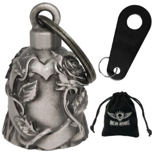 Motorcycle Bell Dream Apparel Heart with Rose Magnesium Alloy Lightweight