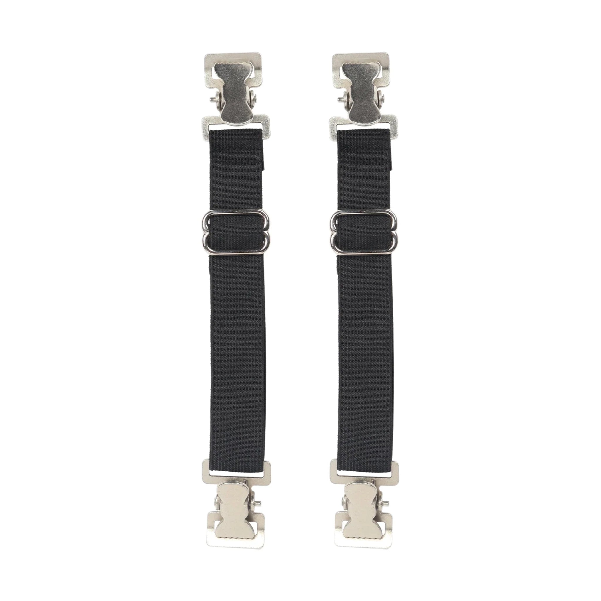 Dream Apparel Heavy-Duty Alligator Teeth Boot Clips Adjustable Elastic Straps
