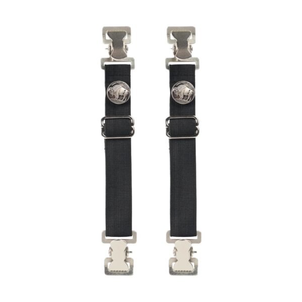 Heavy-Duty BUFFALO Alligator Teeth Boot Clips with Adjustable Elastic Straps