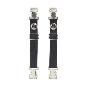 Heavy-Duty Boot Clips Western Texas Star Alligator Teeth Adjustable Straps