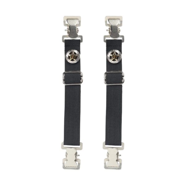 Heavy-Duty Boot Clips Western Texas Star Alligator Teeth Adjustable Straps