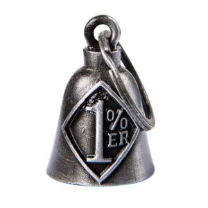 One Percenter Motorcycle Bell Dream Apparel Magnesium Alloy Good Luck Charm