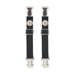 Premium Alligator Teeth Boot Clips with Shotgun Shell Design Adjustable Straps