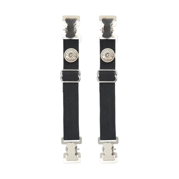 Premium Alligator Teeth Boot Clips with Shotgun Shell Design Adjustable Straps