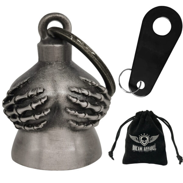 3D Skeleton Hands Bell Dream Apparel Motorcycle Horn