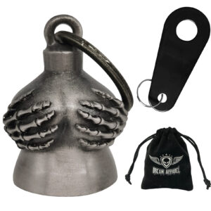 Motorcycle Bell Dream Apparel Skeleton Hands Good Luck Lightweight 3D