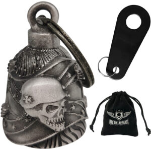 Motorcycle Bell Dream Apparel Skull 3D Magnesium Alloy Lightweight Good Luck