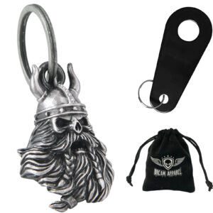 Viking Helmet Skull Motorcycle Bell by Dream Apparel 3D Lightweight Magnesium