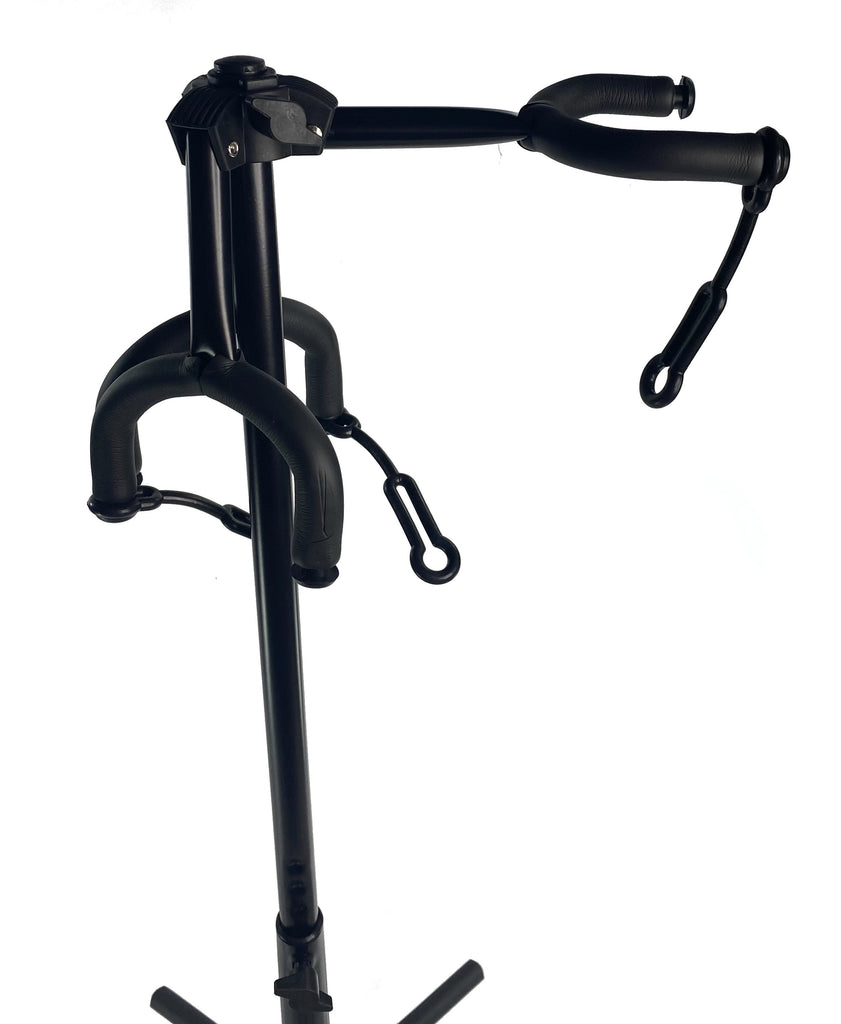 Zenison Triple Guitar Stand Holds 3 Foam Padded Display - Image 2